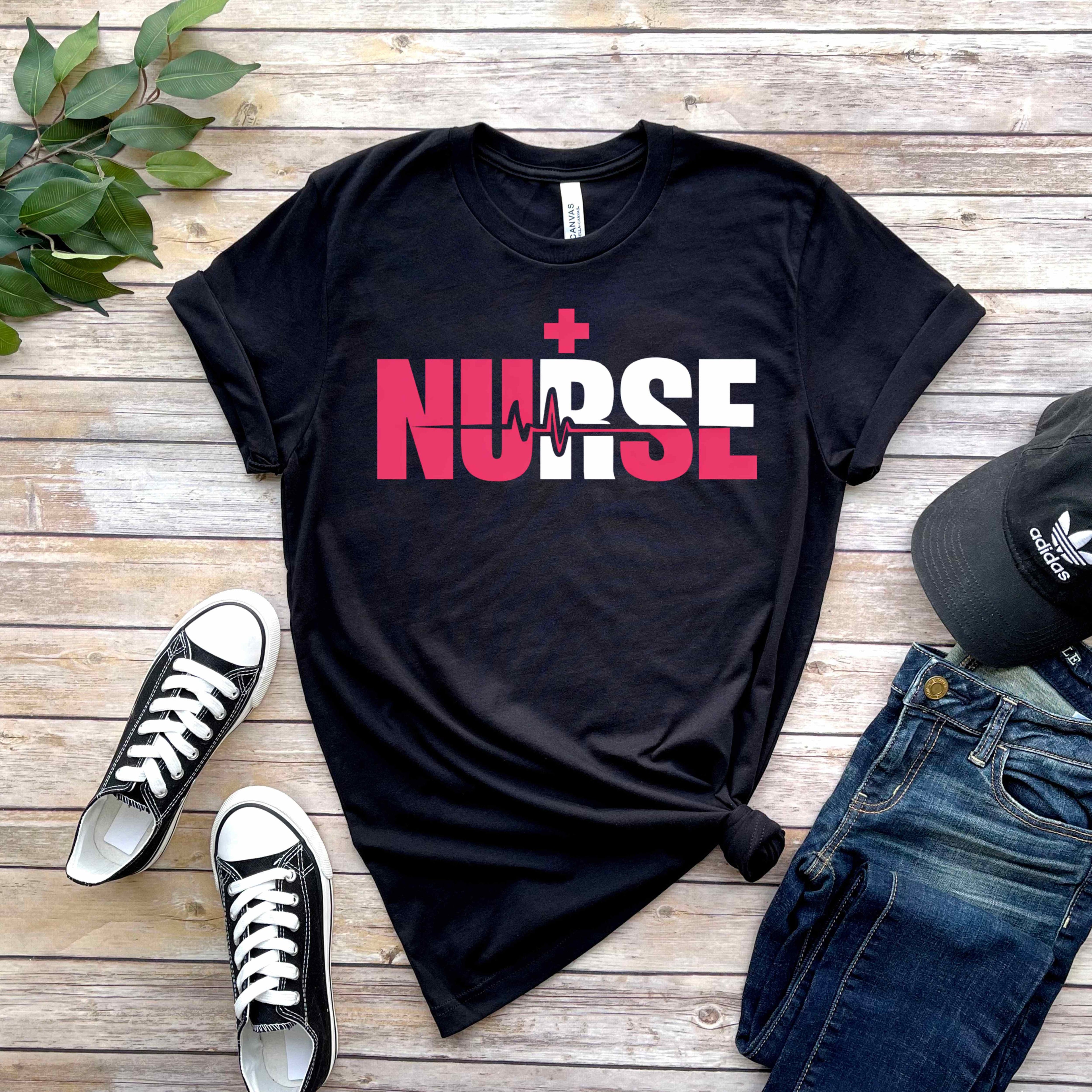 EKG Nurse Graphic T-Shirt
